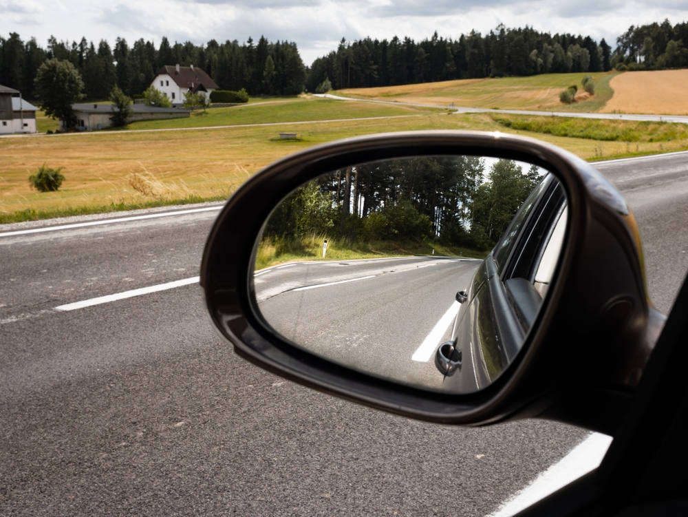 View,Into,The,Car,Side,Mirror,On,The,Left,Side.